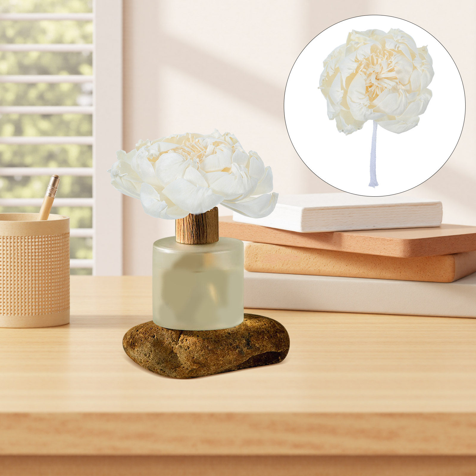 Home Fragrance And Diffuser - Diffuseur de parfum tête de pivoine