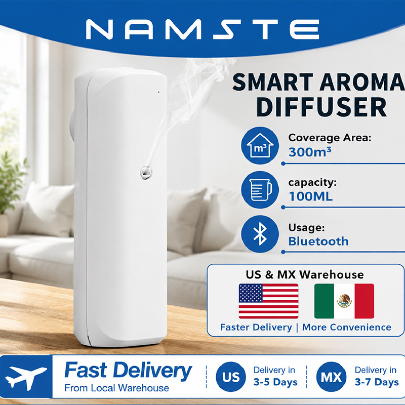 Home Fragrance Kit - Diffuseur d'huiles aromatiques NAMSTE, diffuseur de