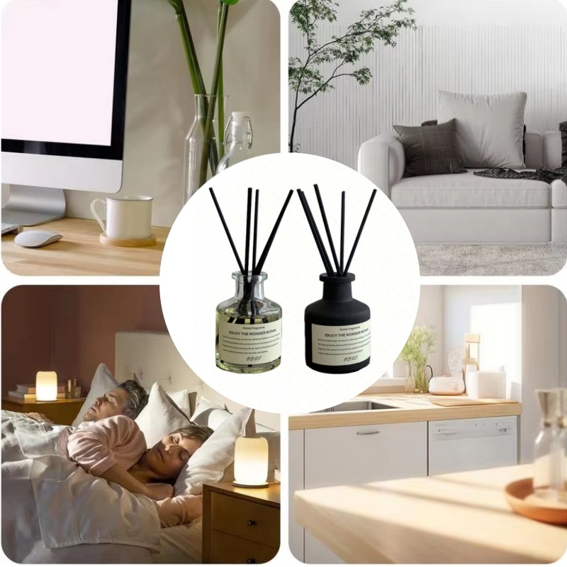 Home Fragrance Jasmine & Yuzu Porcelain Diffuser - Diffuseur de parfum d'ambiance sans flamme