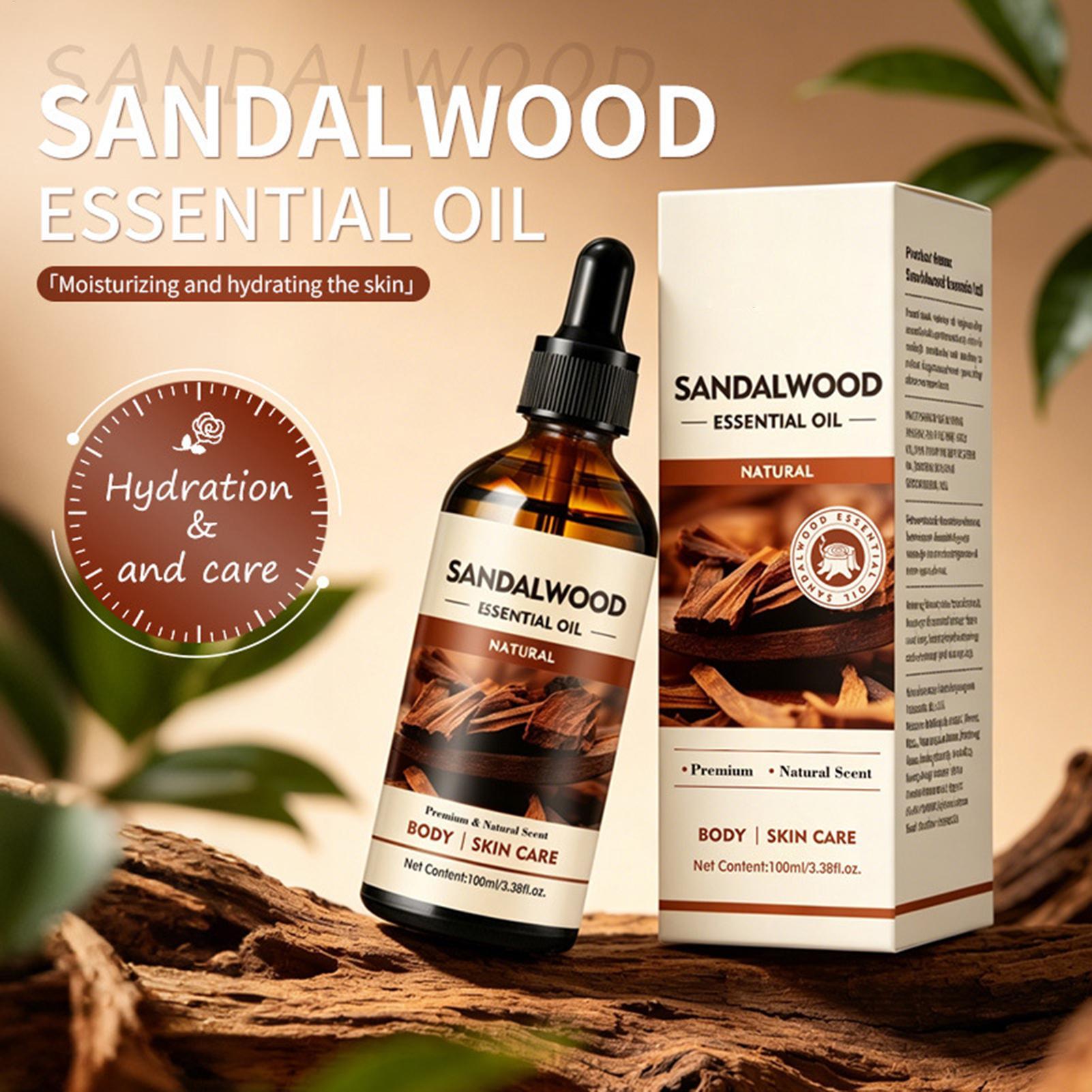 Home Fragrance And Diffuser - Huile parfumée au bois de santal,