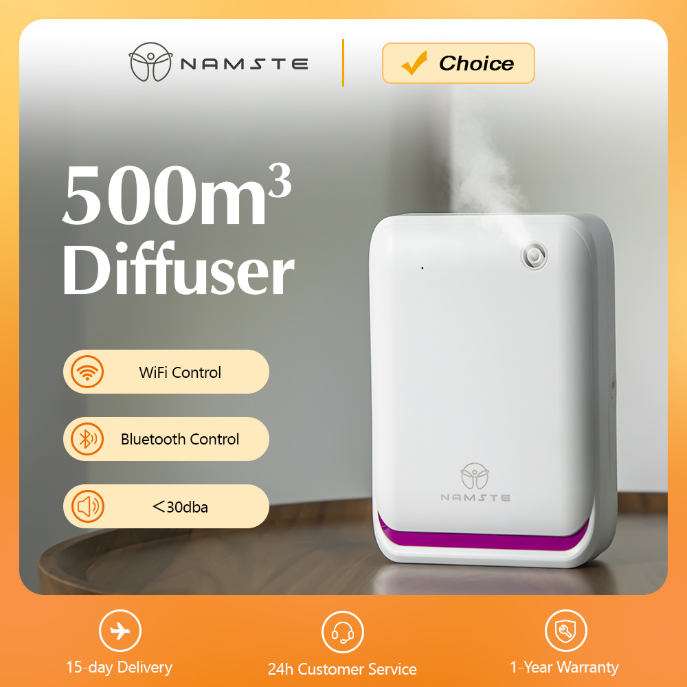 Home Fragrance Kit - NAMSTE 500m3 grande pièce Machine d'aromathérapie