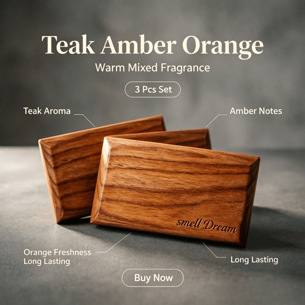 Home Fragrance Kit - Diffuseur d'Air pour Voiture, Parfum Bois