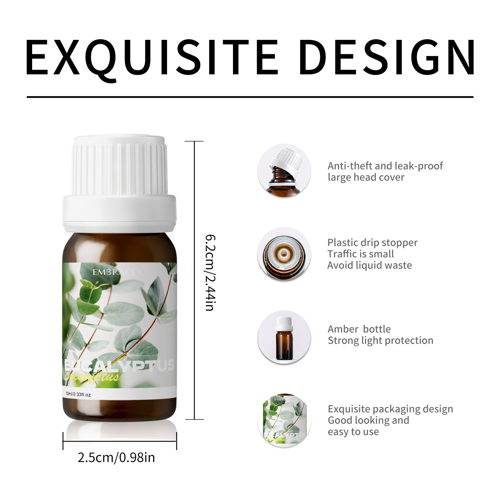 10 ml d'huiles essentielles pu - Home Fragrance Eucalyptus avis et prix