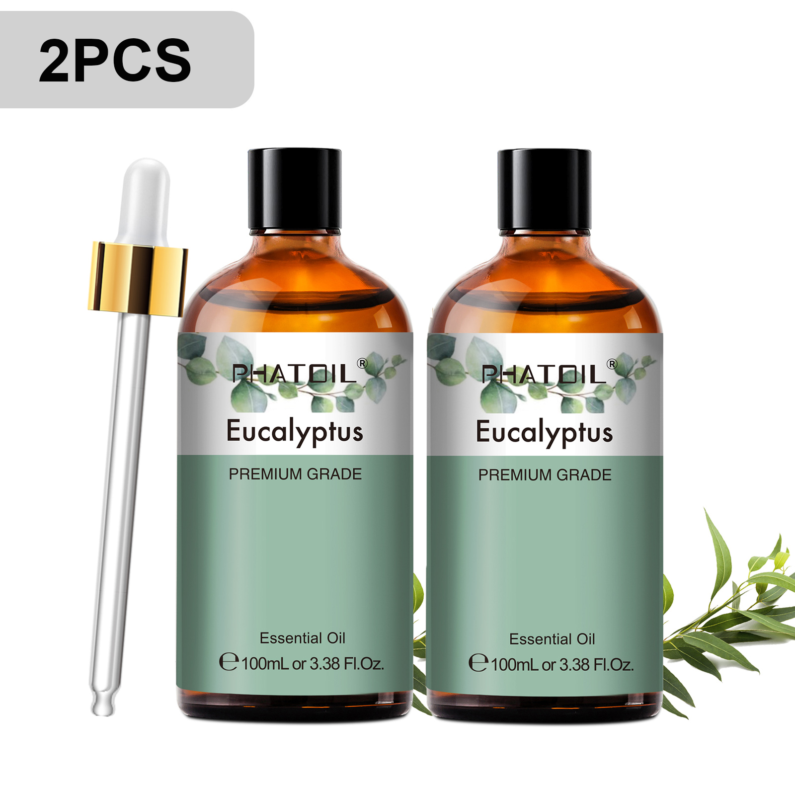PHATOIL 2 pièces/1 pièces huil - Home Fragrance Eucalyptus avis et prix