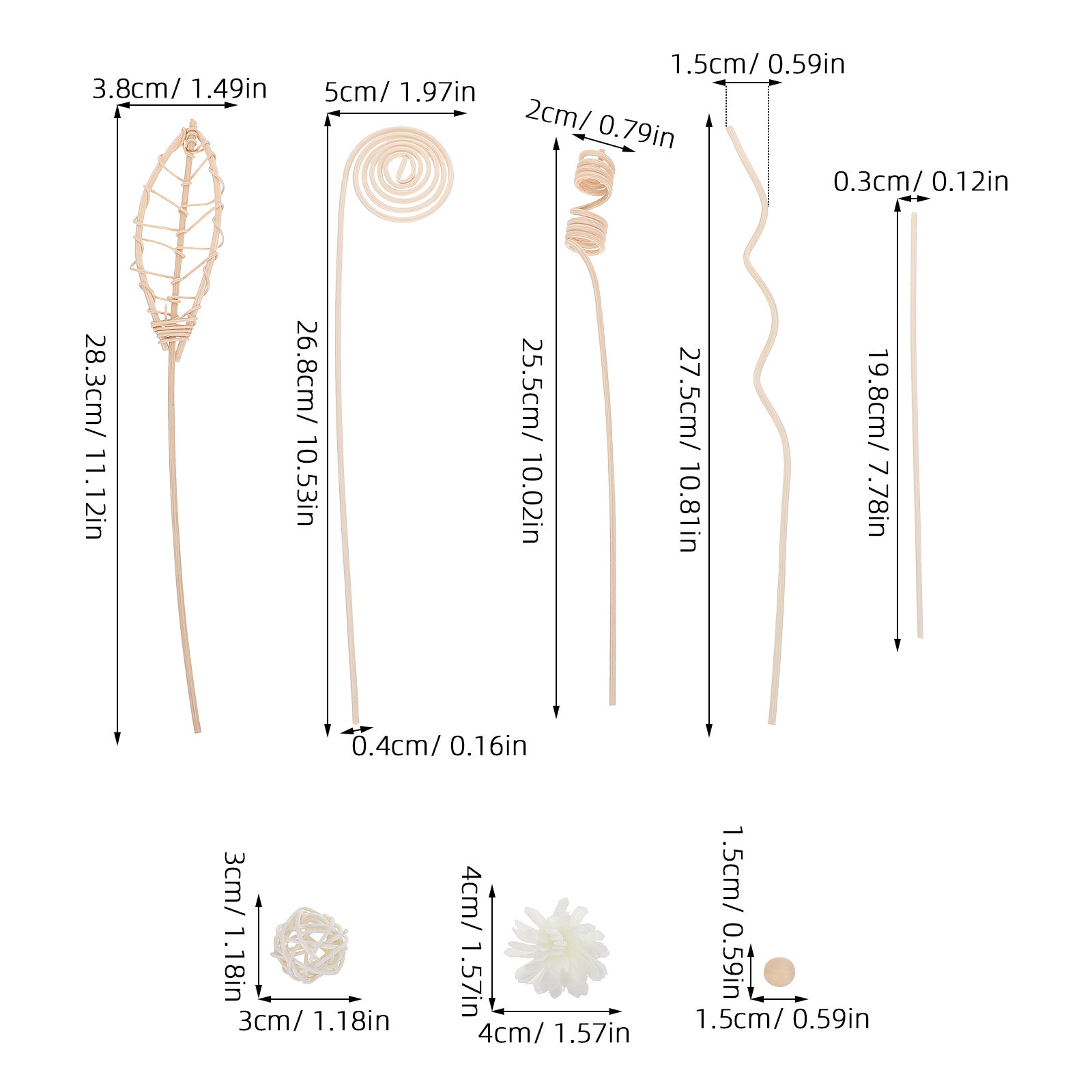 Ensemble de 20 bâtonnets de di - Home Fragrance Aroma Set avis et prix
